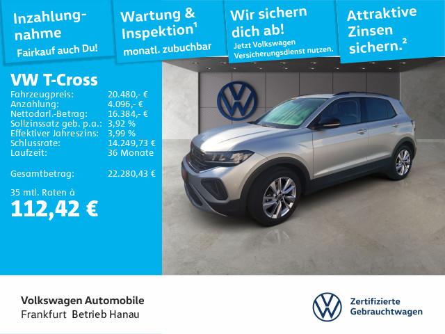 Volkswagen T-Cross 1.0 TSI Goal Navi DAB+ LED FrontAssist