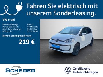 Volkswagen Leasingangebot: Volkswagen e-up! Style "Plus" e-up! Style "Plus"*SOC 86%* 6