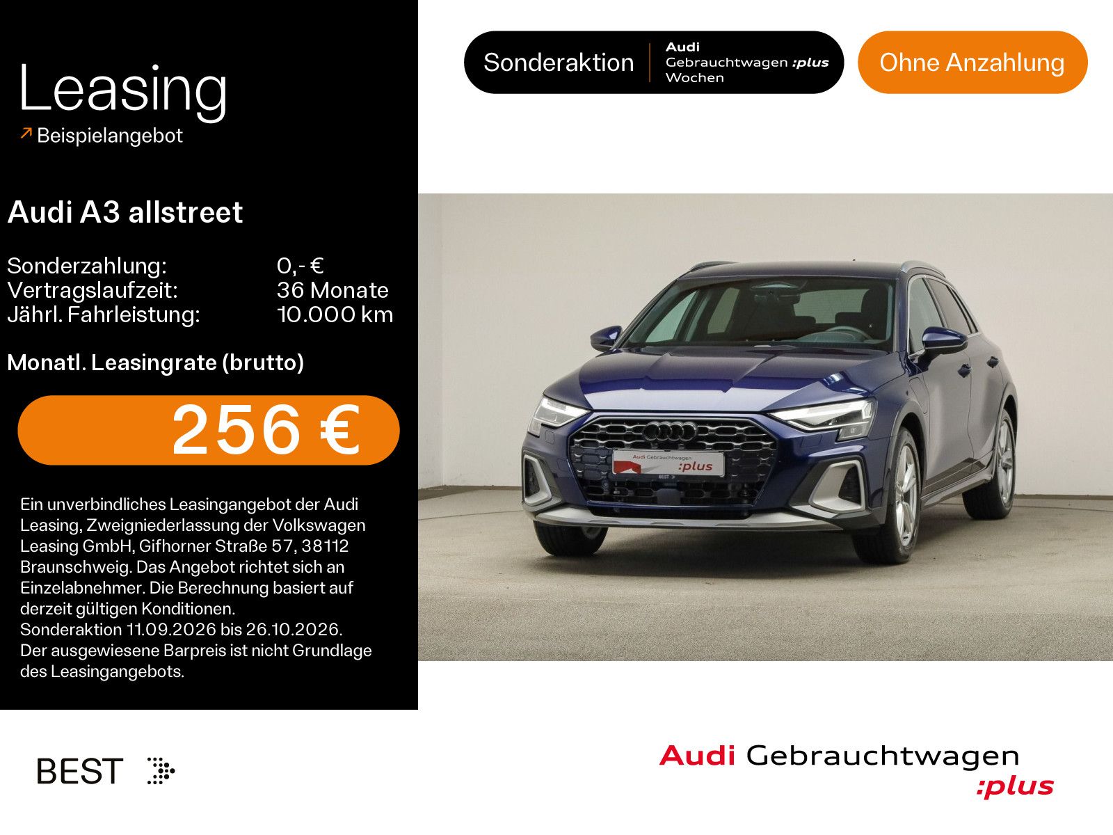 Audi A3 allstreet 40 TFSIe*NAVI-PLUS*LED*KAMERA*AHK*P