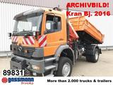 Mercedes-Benz Atego 1828 K 4x2, Winterdienstausstattung, Kran - Mercedes-Benz Atego 1828