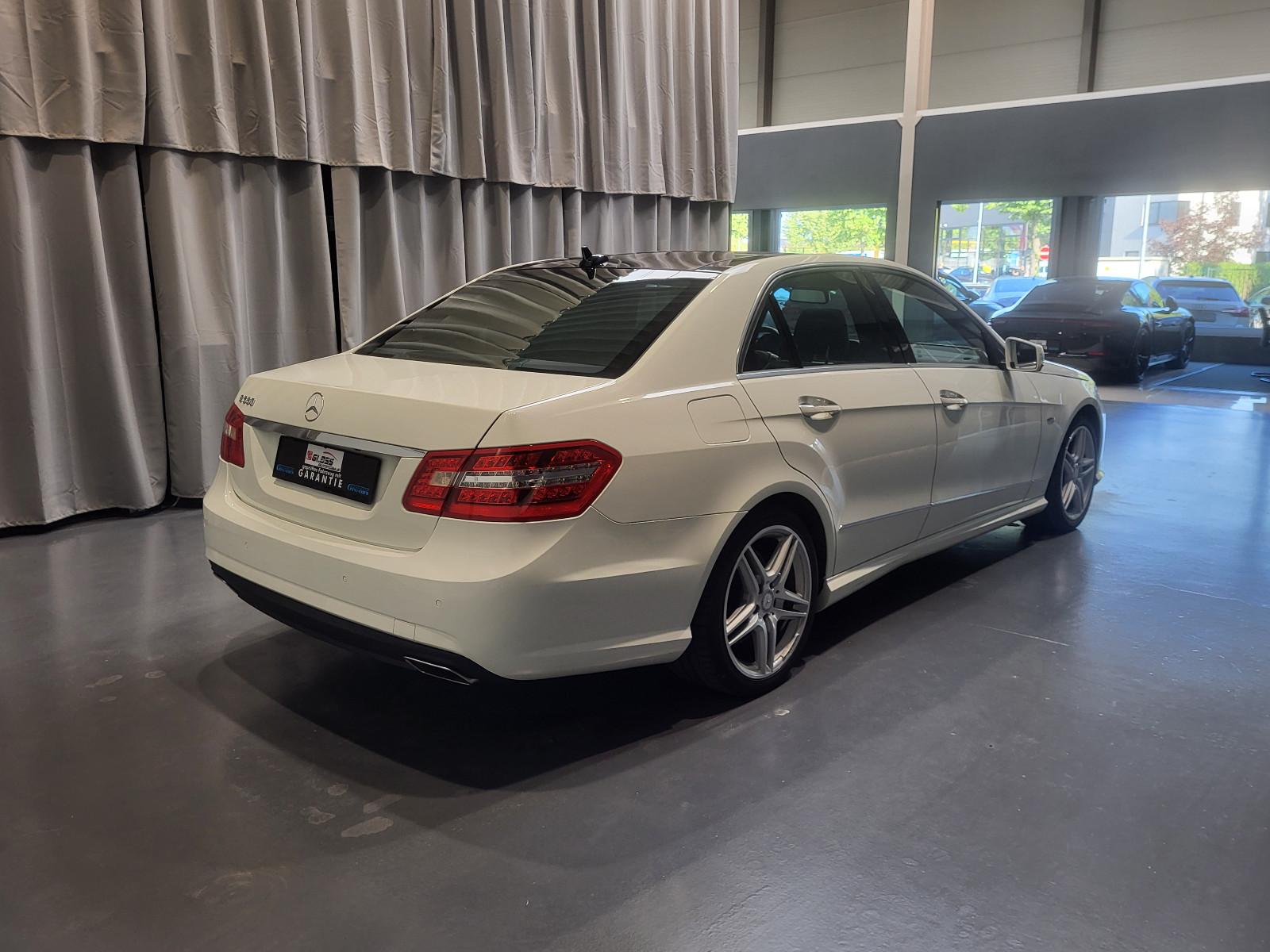 MERCEDES-BENZ CLASSE E 500 CGI V8 408ch BVA AMG LINE - TOIT PANORAMIQUE - CUIR NAPPA - HARMAN KARDON - SUSPENSION PNEUMATIQUE - CAMÉRA DE RECUL