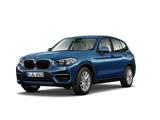 BMW X3 xDrive20i SHZ vo+hi Parkassistent Navi Komort - BMW X3: Blau