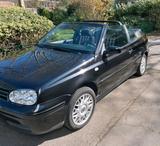 Volkswagen VW Golf 4 Cabrio, 1,6l, 74 KW, schwarz - Volkswagen Golf: Cabrio, 7