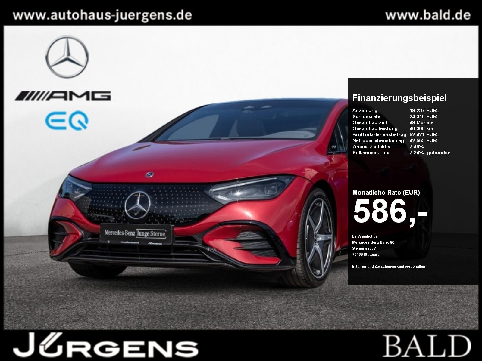Mercedes-Benz EQE 500 4M AMG-Sport/Hyper/Pano/Burm/Sitzklima