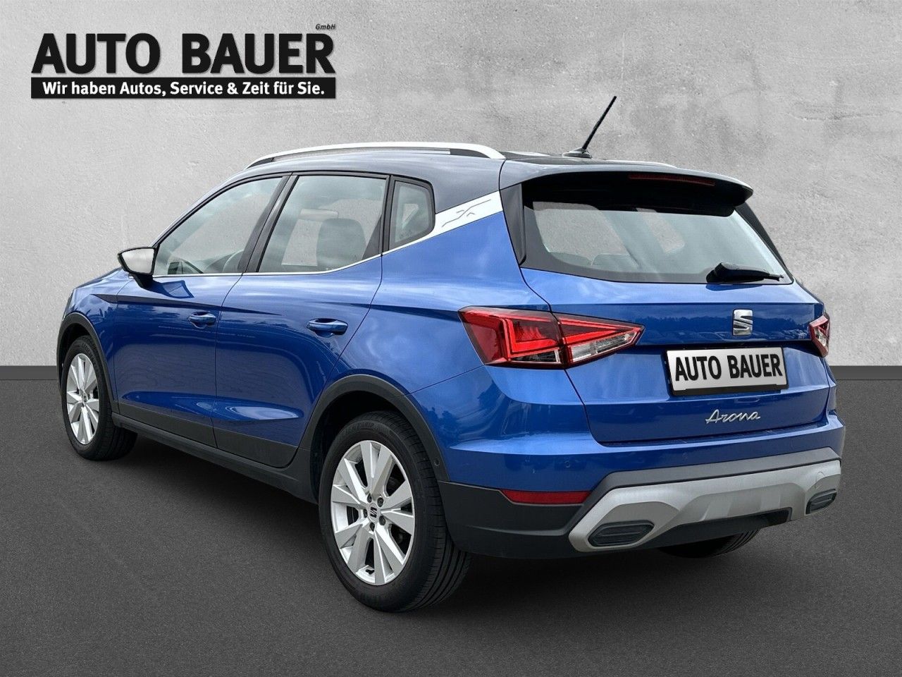 Fahrzeugabbildung SEAT Arona Xperience 1.0TSI 110 PS DSG-Navi*Cam* - mit KI generiert/bearbeitet