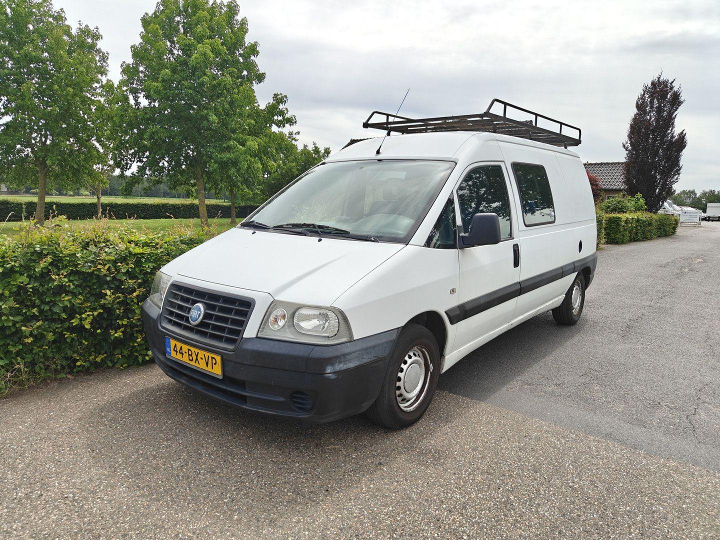Fiat Scudo 1.9D lang DC BJ 2006 Kasten