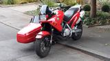 BMW F650 1995 mit original Stern Seitenwagen 16500km - BMW BENZIN GESPANN K1