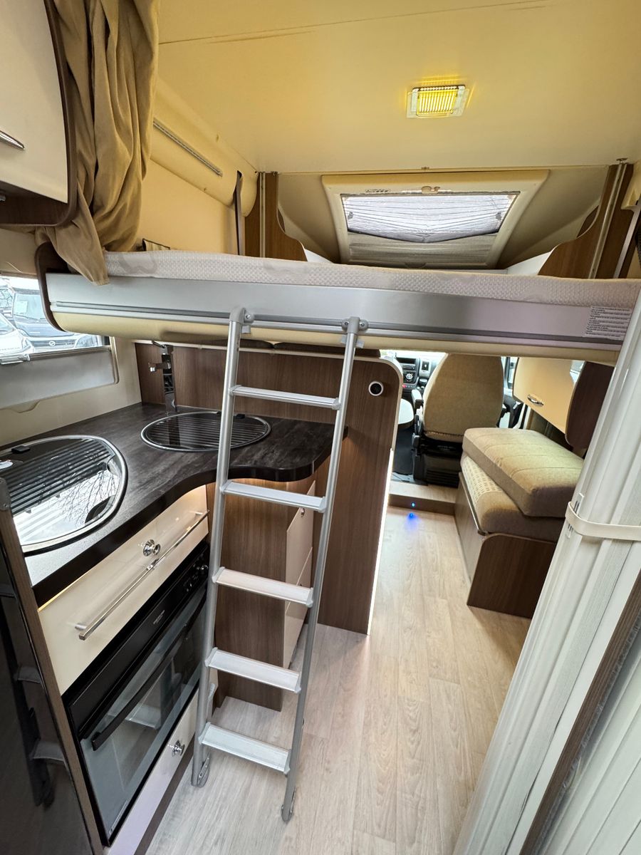 Fahrzeugabbildung Chausson WELCOME 618 FIAT SAT TV HUBBETT BACKOFEN 1.HAND