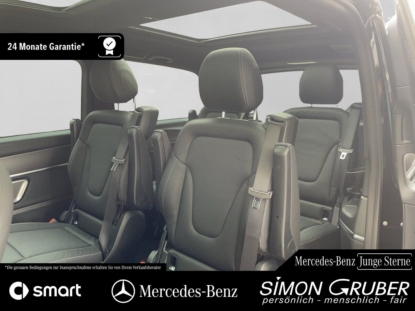 Fahrzeugabbildung Mercedes-Benz V 250 d 4M Avantgarde lang AMG Pano Burm 6Sitze