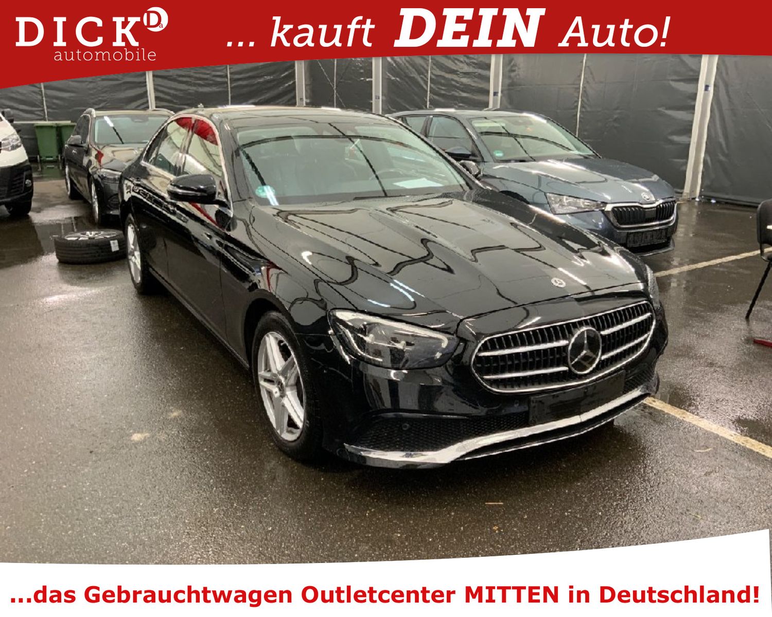Fahrzeugabbildung Mercedes-Benz E 220d 4Mat 9G LED/ACC/VIRTU/LEDER/GLASDACH/8Fa