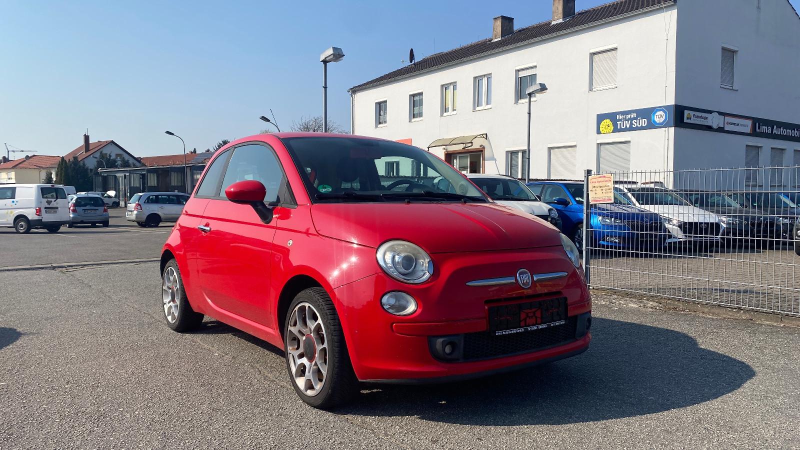 Fiat 500 Sport / Rosso Corsa / Euro5 / 2. Hand