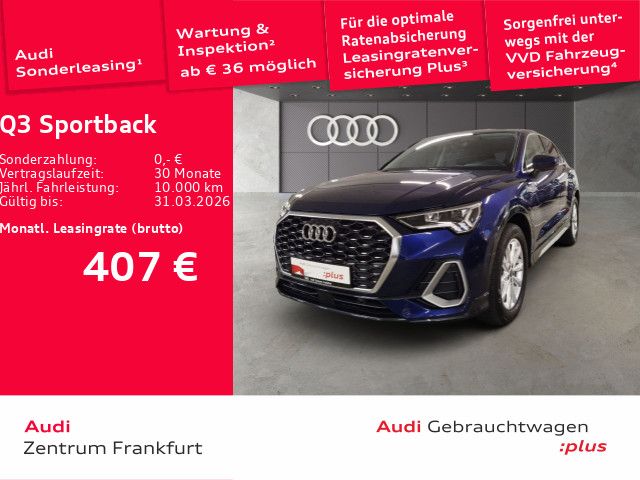 Q3 Sportback 35 TFSI S tronic S line LED Navi So