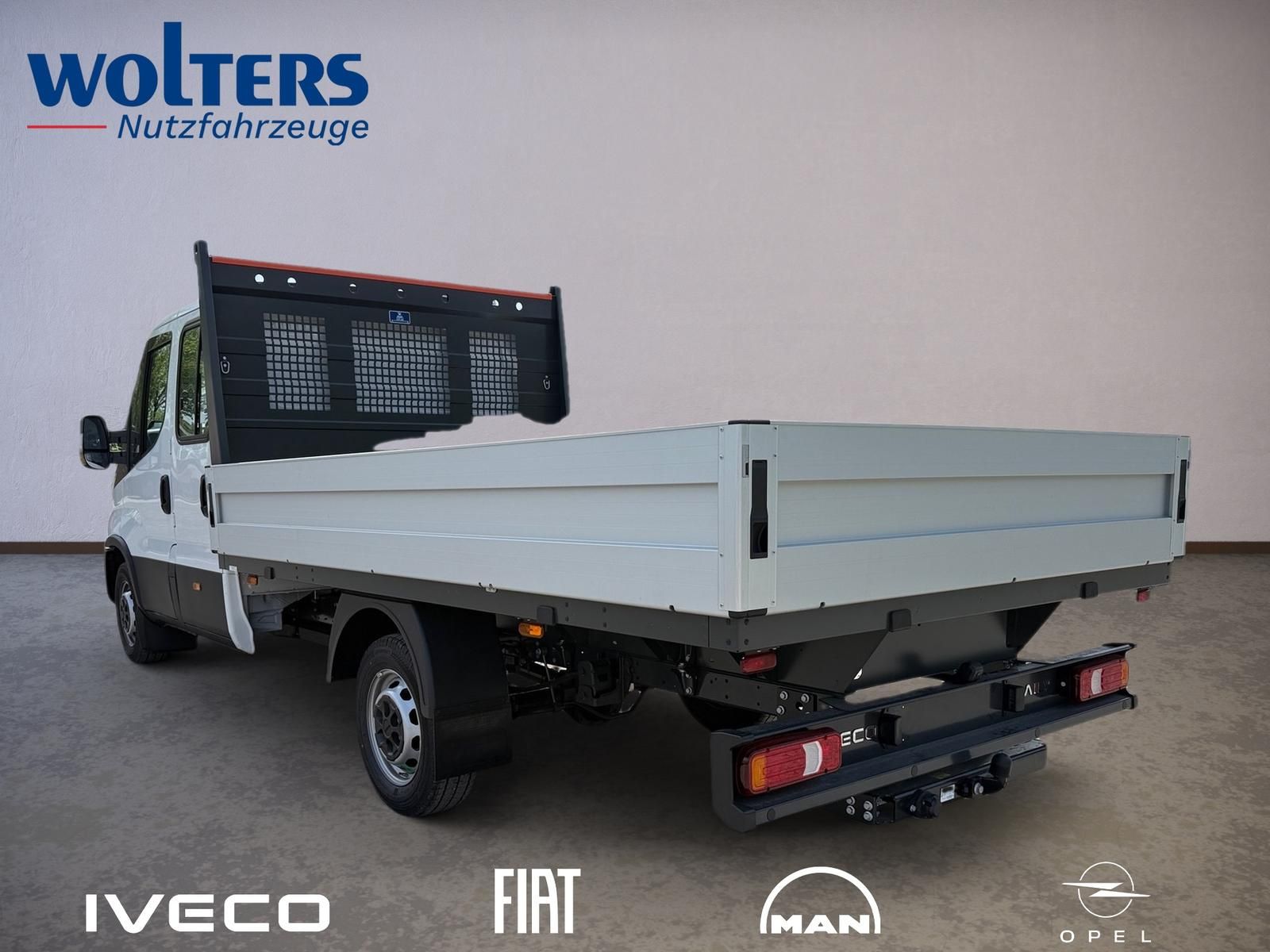 Fahrzeugabbildung Iveco Daily 35S14BA8 D Doka Pritschenwagen