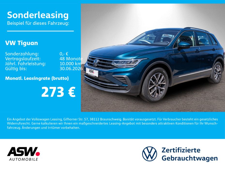 Tiguan Life 1.5 TSI DSG LED Navi RFK ACC SHZ