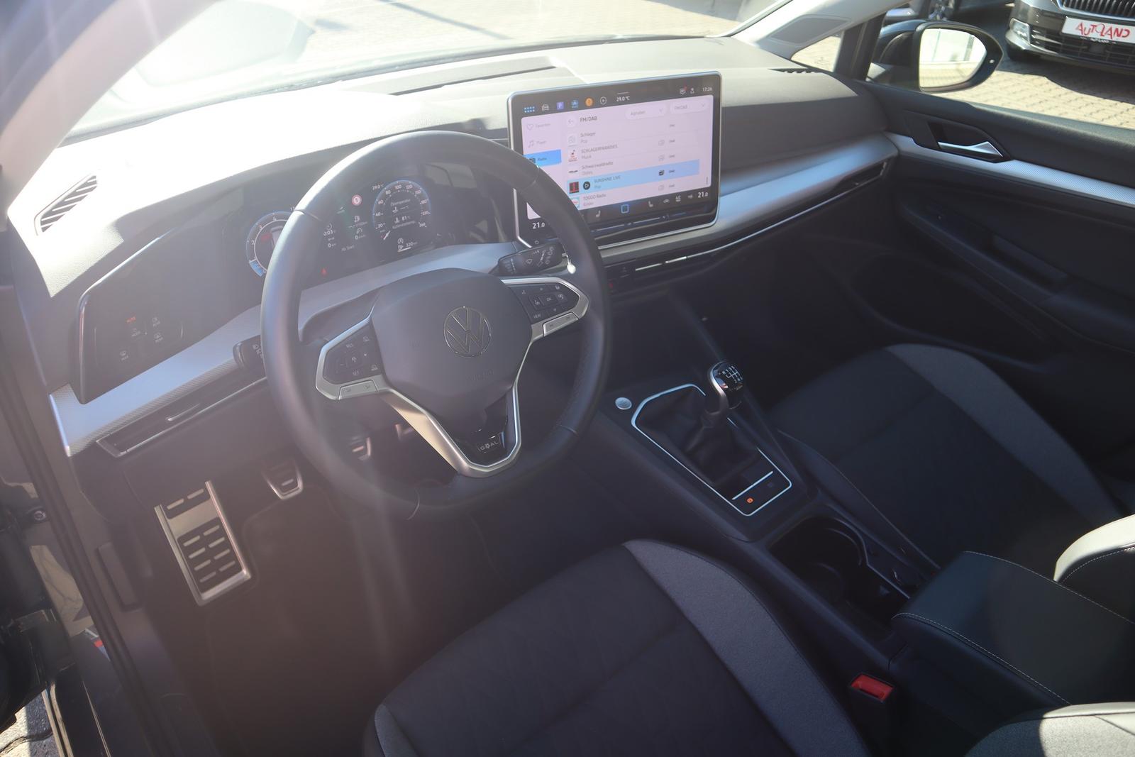 Volkswagen Golf VIII 1.5 TSI Goal LED Navi Sitzheizung ACC, миниатюра 10