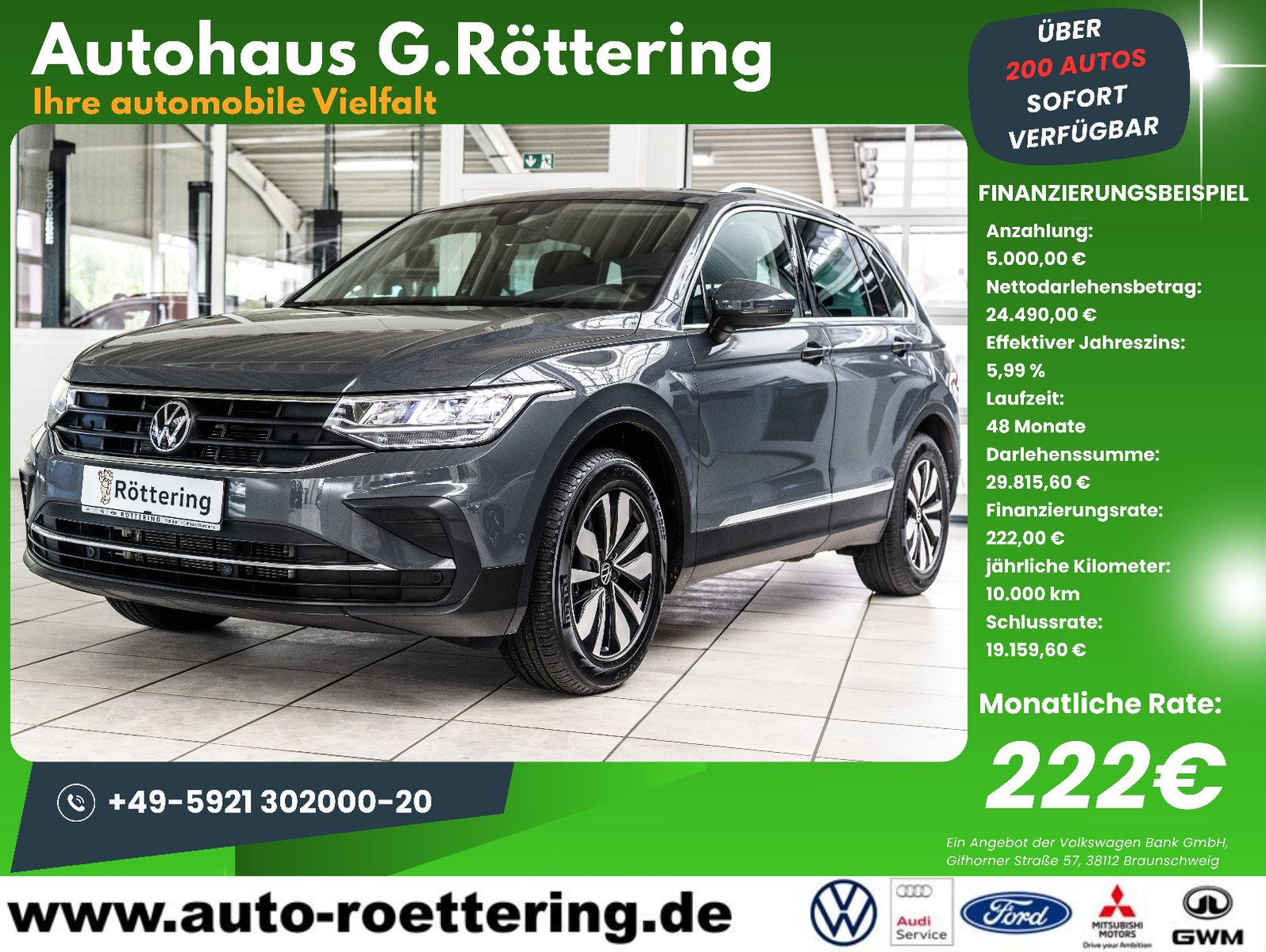 Volkswagen Tiguan Move 1.5l TSI + AHK + ACC+Navi+GJR
