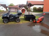 Kymco MXU 300 R + Anhänger + Rasenmäher - GEBRAUCHT ANHAENGER