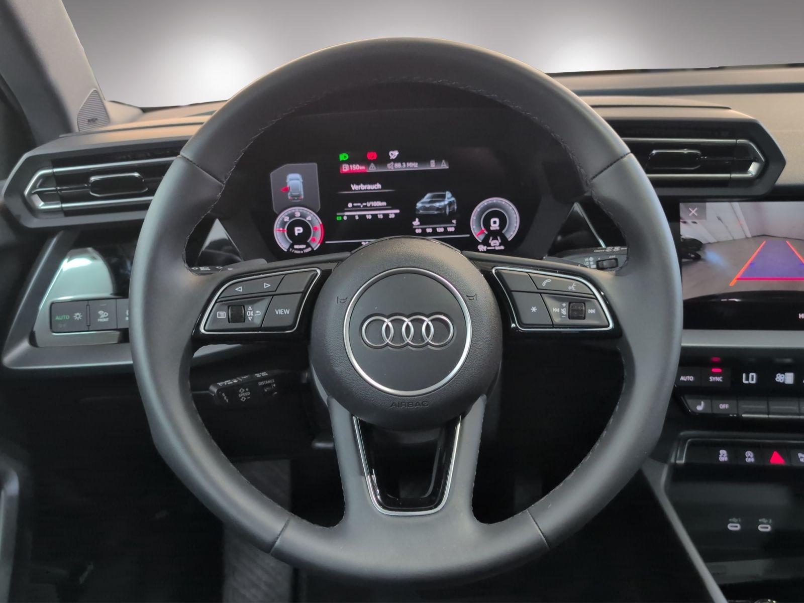 Audi A3 Sportback Advanced TDI S-tr/LED/Nav+/10.30Gar, миниатюра 8