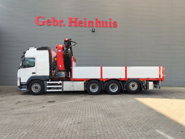 Volvo FM 500 8x4 HMF 5020 6x Hydr. Jip 5x Hydr. Winch