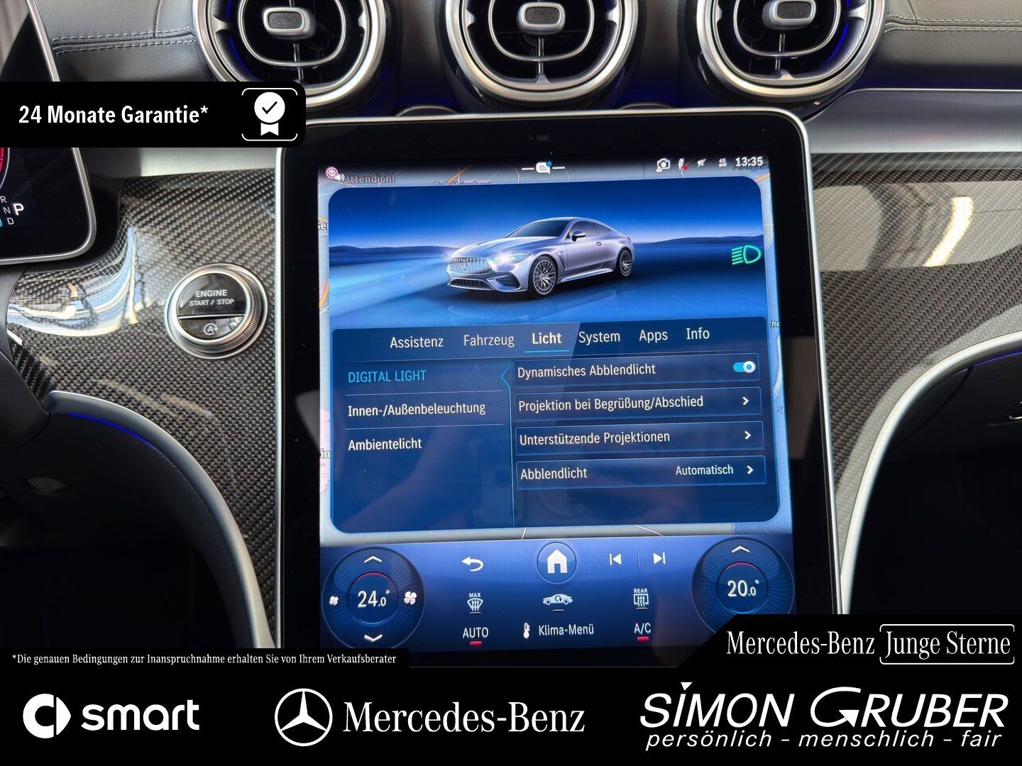 Fahrzeugabbildung Mercedes-Benz CLE 53 4M+ AMG Carbon II Dyn.+ Premium+ magno