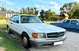 Mercedes-Benz 500 SEC Original Zustand - weiße Mercedes-Benz 500