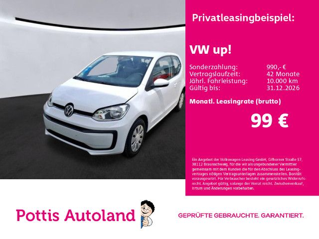 Volkswagen up! 1.0 MPI KAMERA PDC KLIMA BLUETOOTH