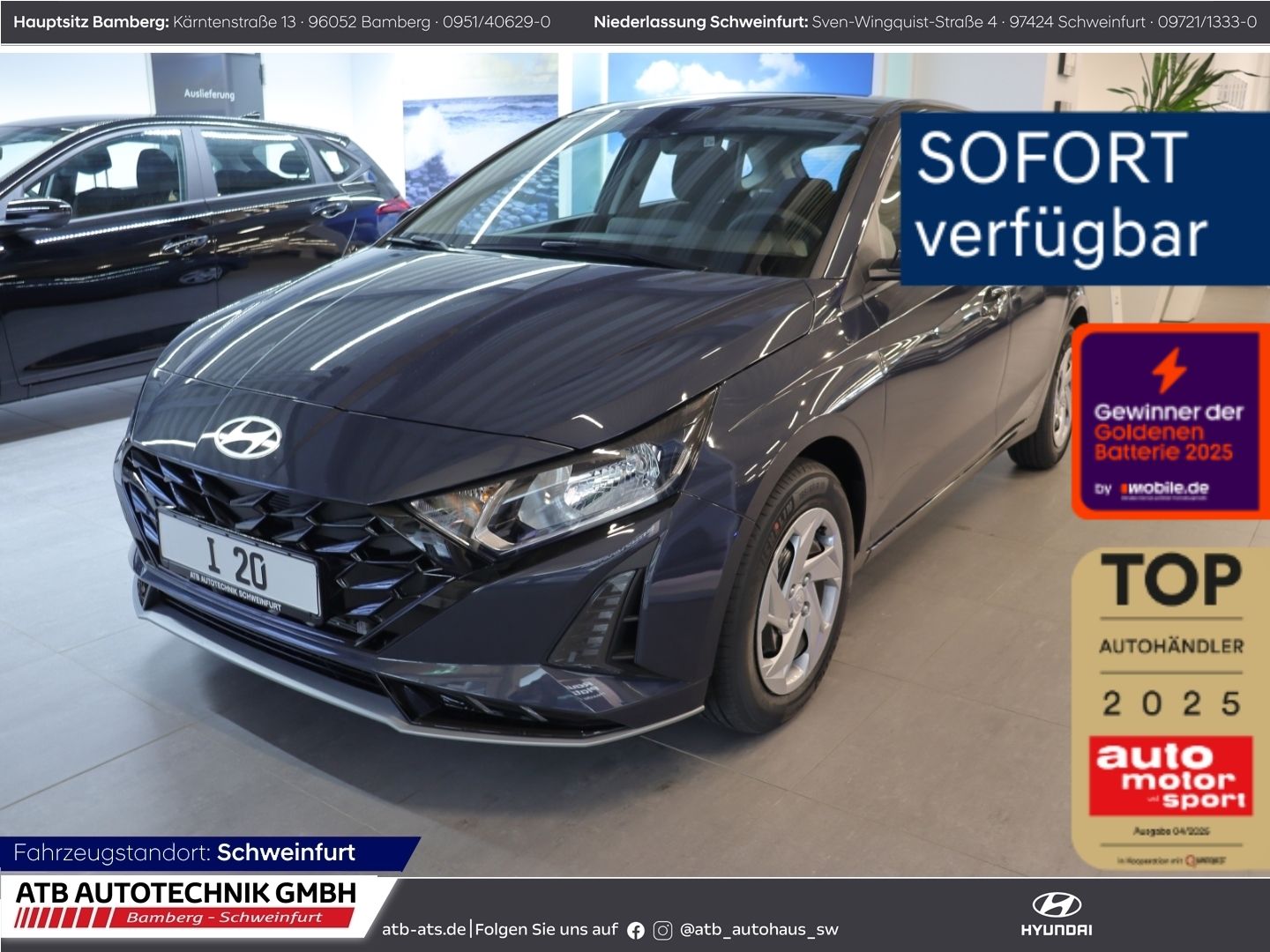 Hyundai i20 Select MY26 1.0 T-GDi 90PS 6-MT 2WD