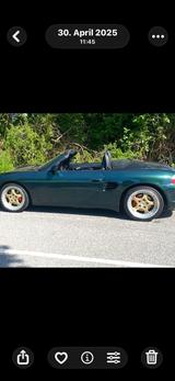 Porsche Boxster S  - Porsche: Grün, Cabrio