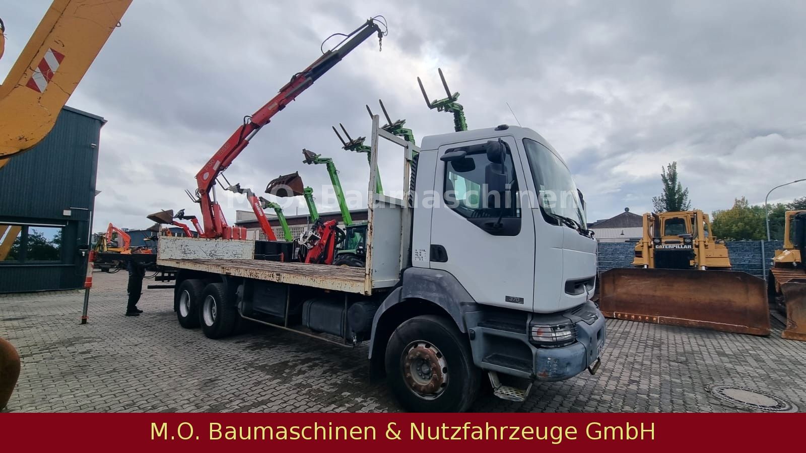 Fahrzeugabbildung Renault Renault Kerax 370 dci / Kran Fassi T 130 /