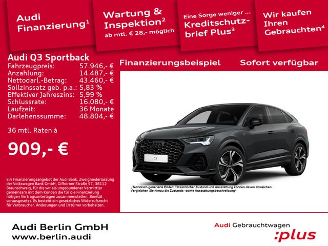 Audi Q3 Sportback S line 40 TFSI quattro S tronic