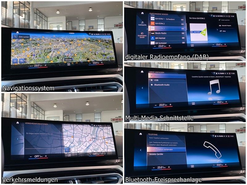 BMW 318d Touring Curved DrivingA SportS Kam LED ACC foto 14