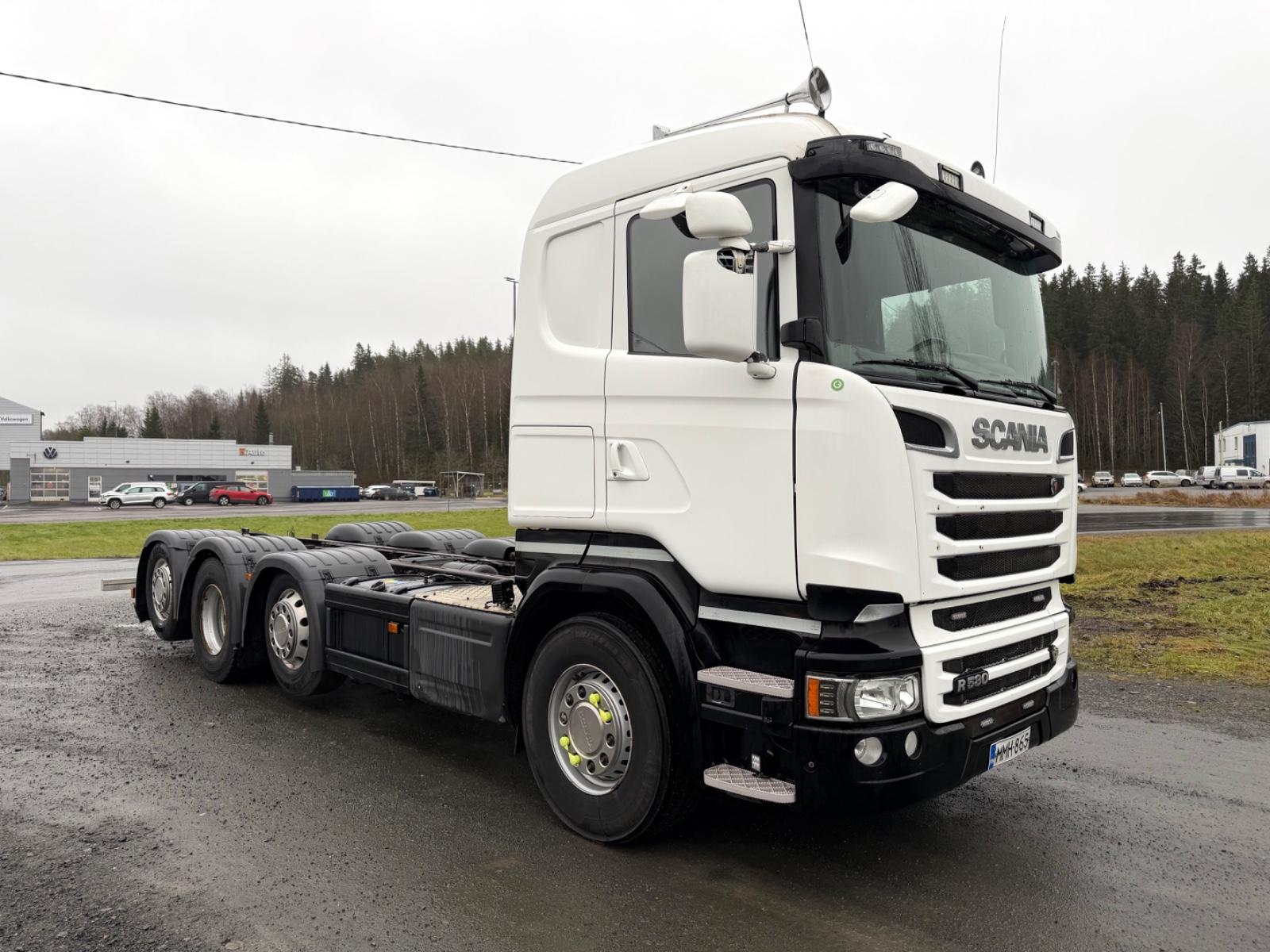 Scania R580 8x2 Retarder ADR