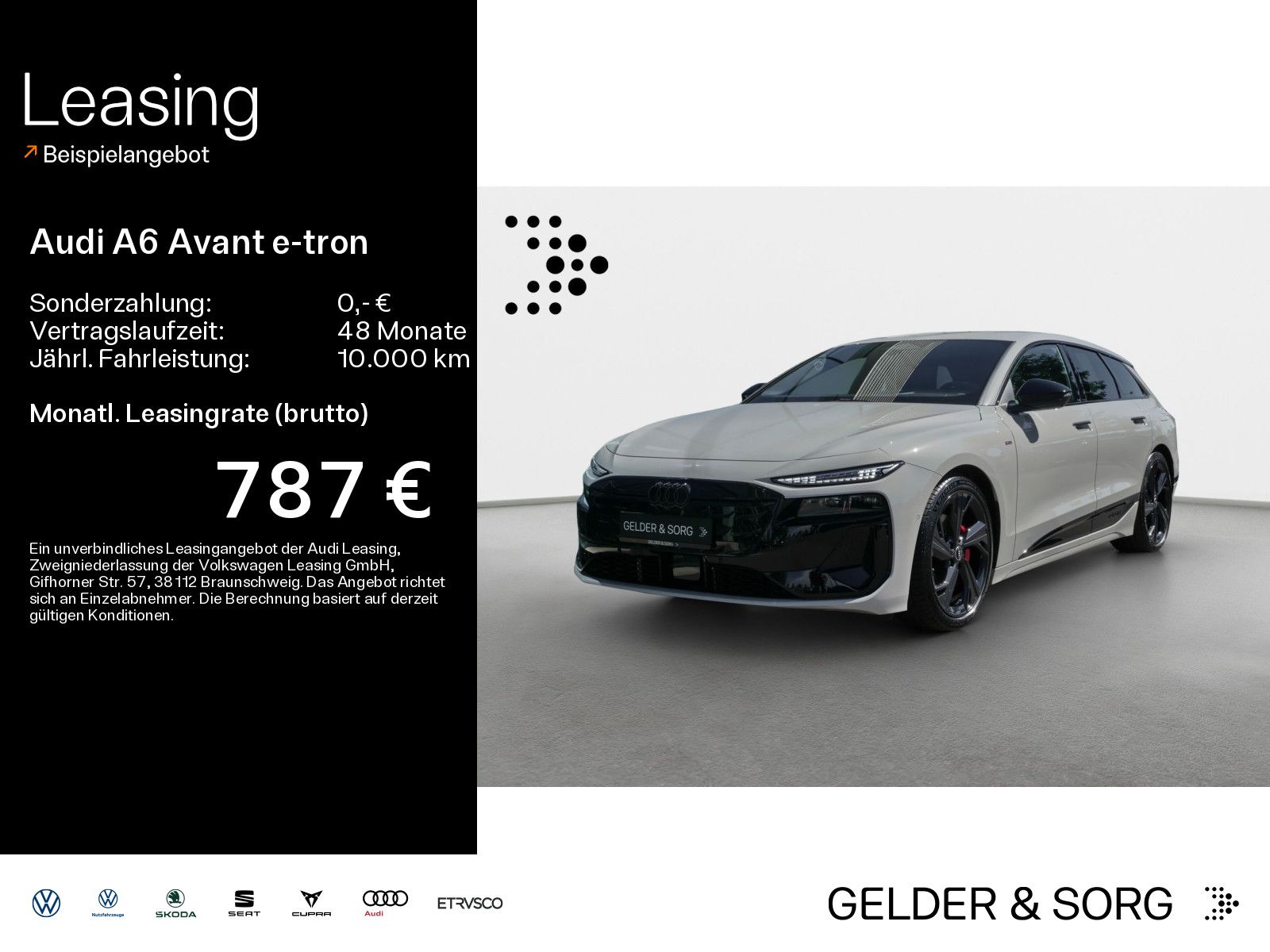 Audi A6 Avant e-tron perf. S line - Modell 2027