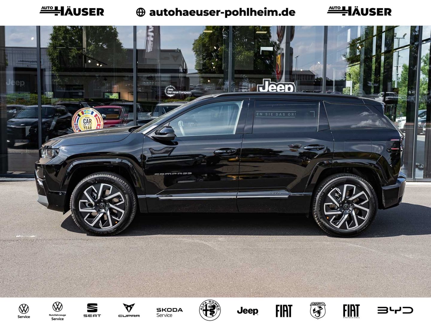 Jeep Compass Plug-In-Hybrid PHEV SUMMIT SICHERHEIT PR imagem 3