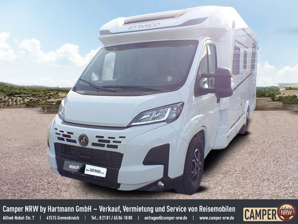 ETRUSCO T 7400 SB Fiat, Complete Selektion, Hubbett