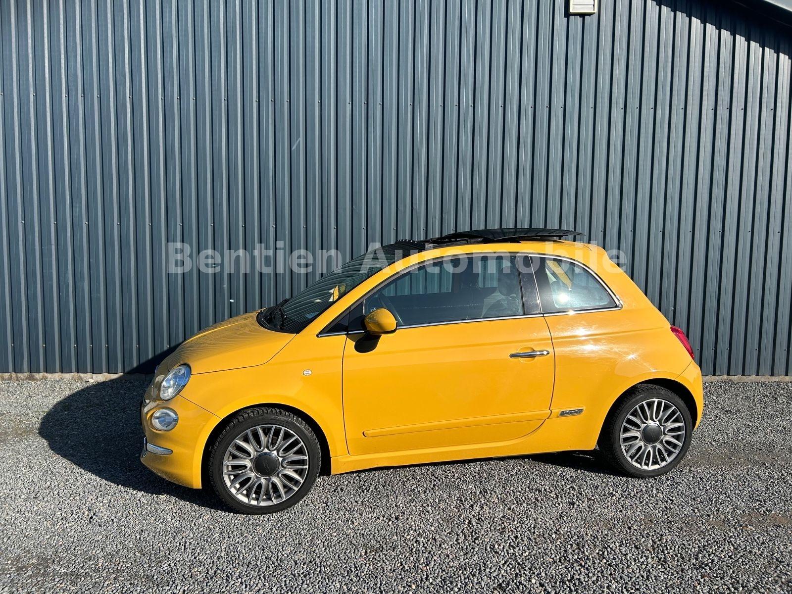 Fiat 500 Lounge,Klima,el.Dach,Xenon, PDC,Alu mit Ganz