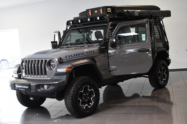 Jeep Wrangler Rubicon 4xe Campingumbau Dachzelt 