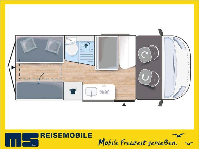 Chausson V 594 SPORT LINE / -2025- / 140PS / ARCTIC-PAKET