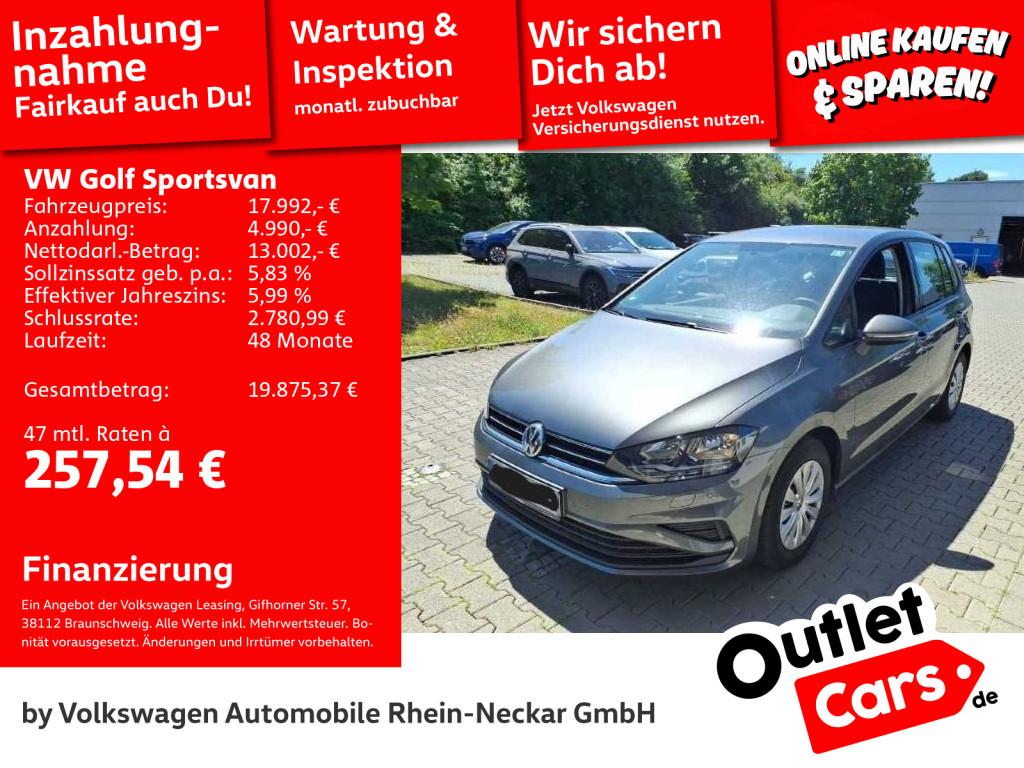 Volkswagen Golf Sportsvan VII DSG AHK PDC Sitzheizung uvm