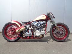 Harley-Davidson FL  °°PANHEAD STARRRAHMEN°° - CUSTOM BOBBER -   