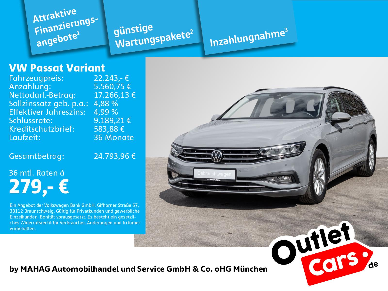 Volkswagen Passat Variant Business 2.0 TDI LED Navi ParkPil