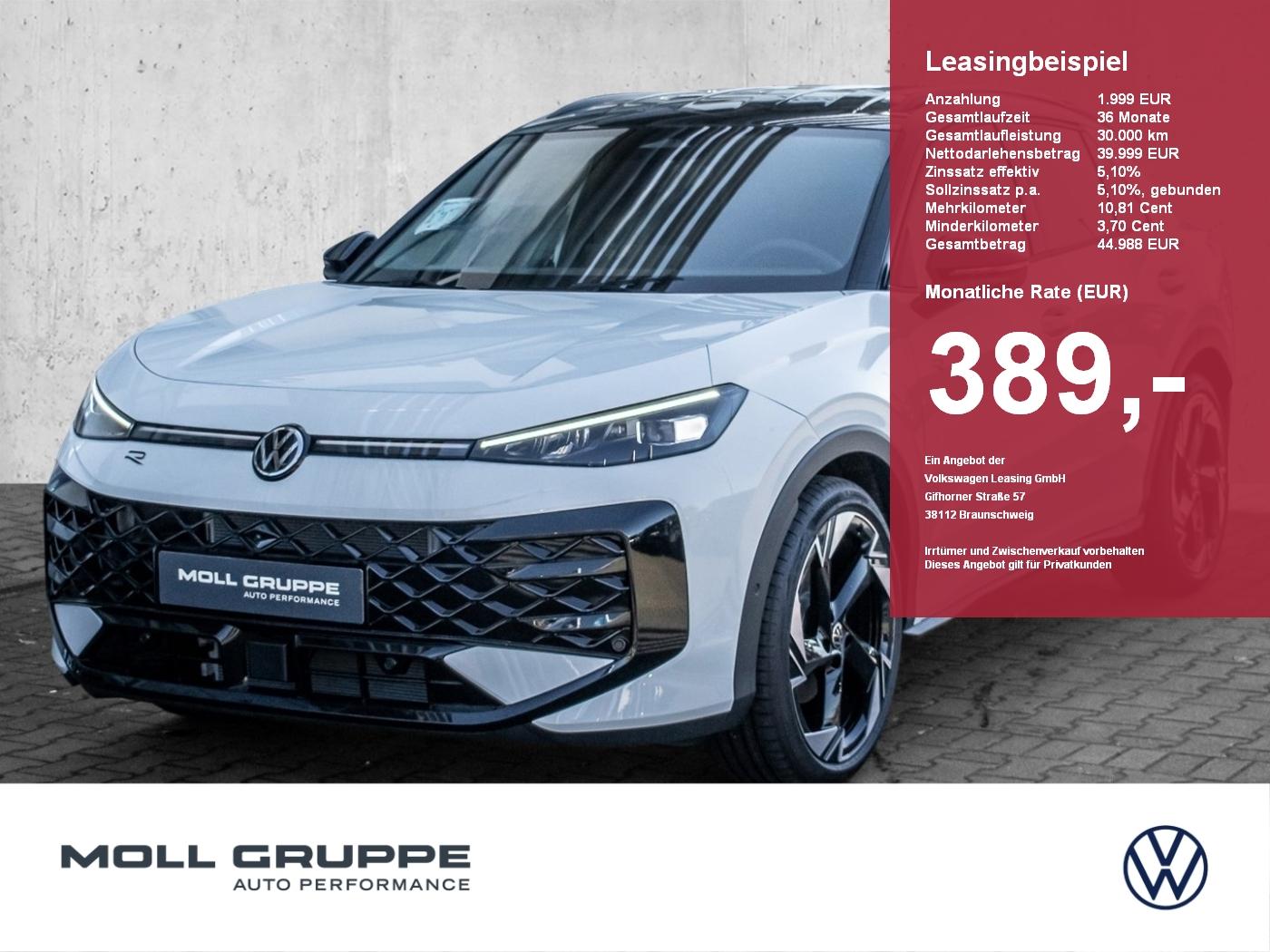 Volkswagen T-Roc R-Line 1.5 l eTSI OPF DSG 360 ACC AUT FLA