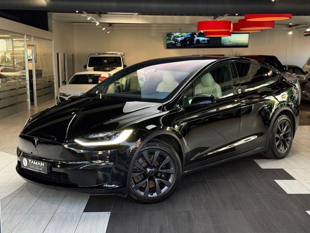 TESLA Model X Plaid *Pano*6-Sitz*Matrix*Yoke*AHK*Carb*