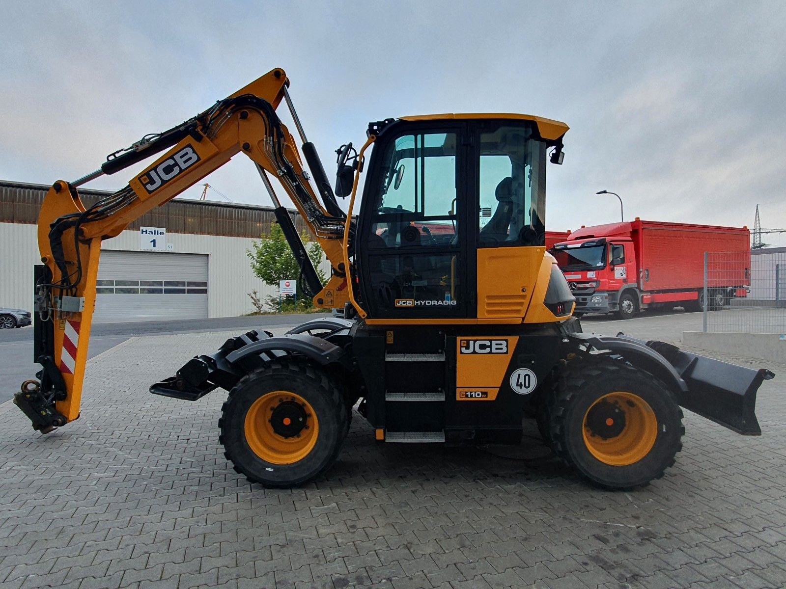 Fahrzeugabbildung JCB Hydradig 110W / Pratzen / nur 572h! / 2023