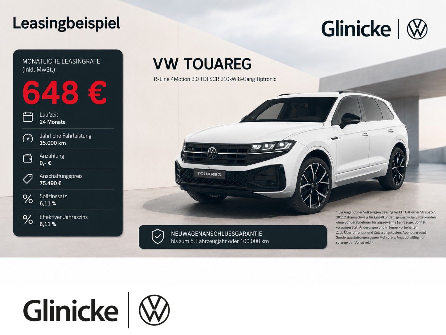 Volkswagen Touareg 3.0 TDI R-Line 4Motion SHZ Luft AHK Pano