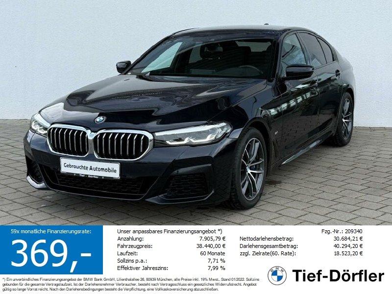 BMW 530d Limo SAG M Sport AHK/HUD/4xAC/CAM/M-Bre