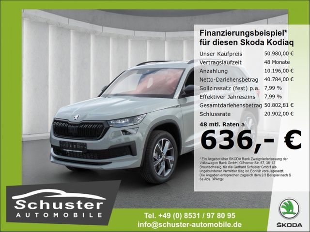 Skoda Kodiaq SPORTLINE 4x4 TDI*AHK Panodach R-Kam ACC