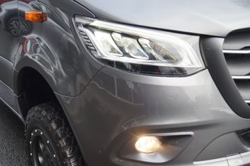 Mercedes-Benz Sprinter319CDI 4x4 AUT-5 SITZER-LEDER-2xGLASDACH