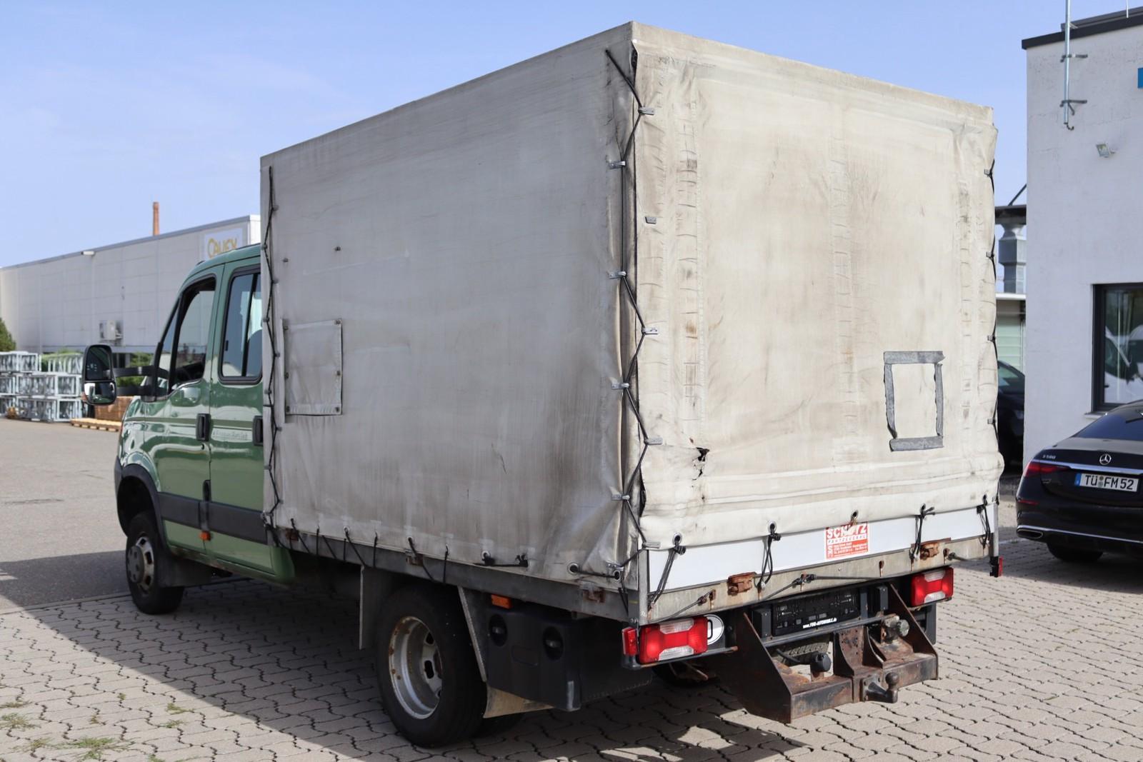 Iveco Daily 35C18 Doka Pritsche Plane 4x4 ALLRAD