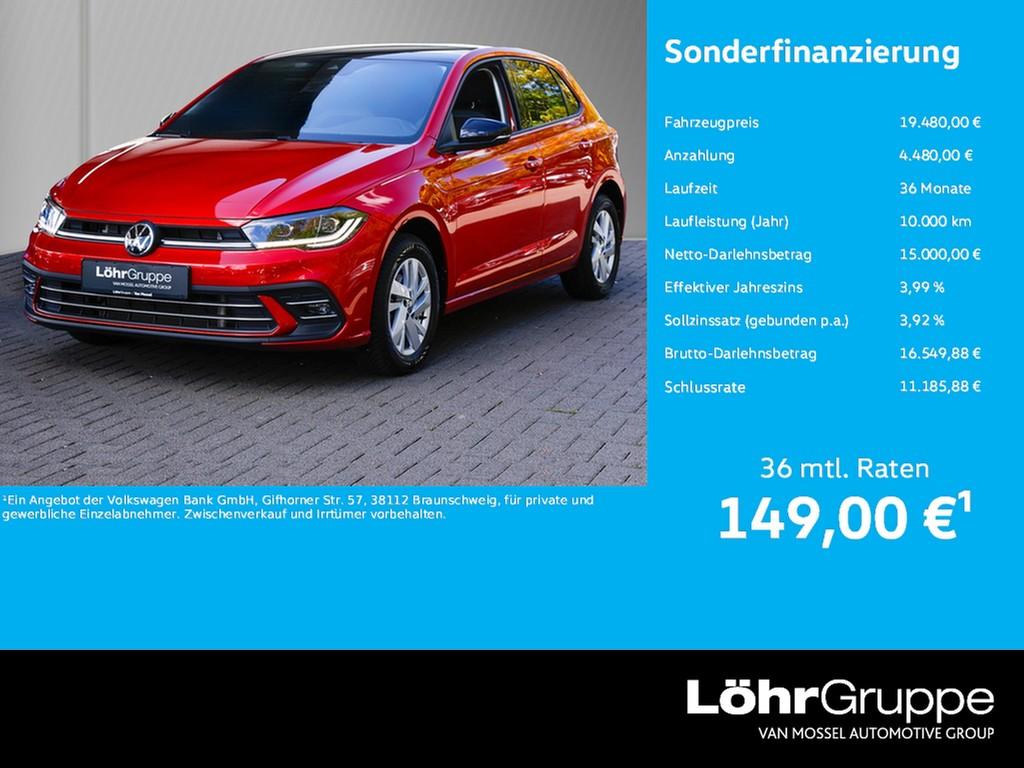 Volkswagen Polo 1.0 TSI DSG Style IQ.Light, RFK, Keyless, A